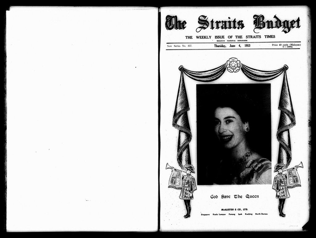 Miniature of Straits Budget 04 June 1953