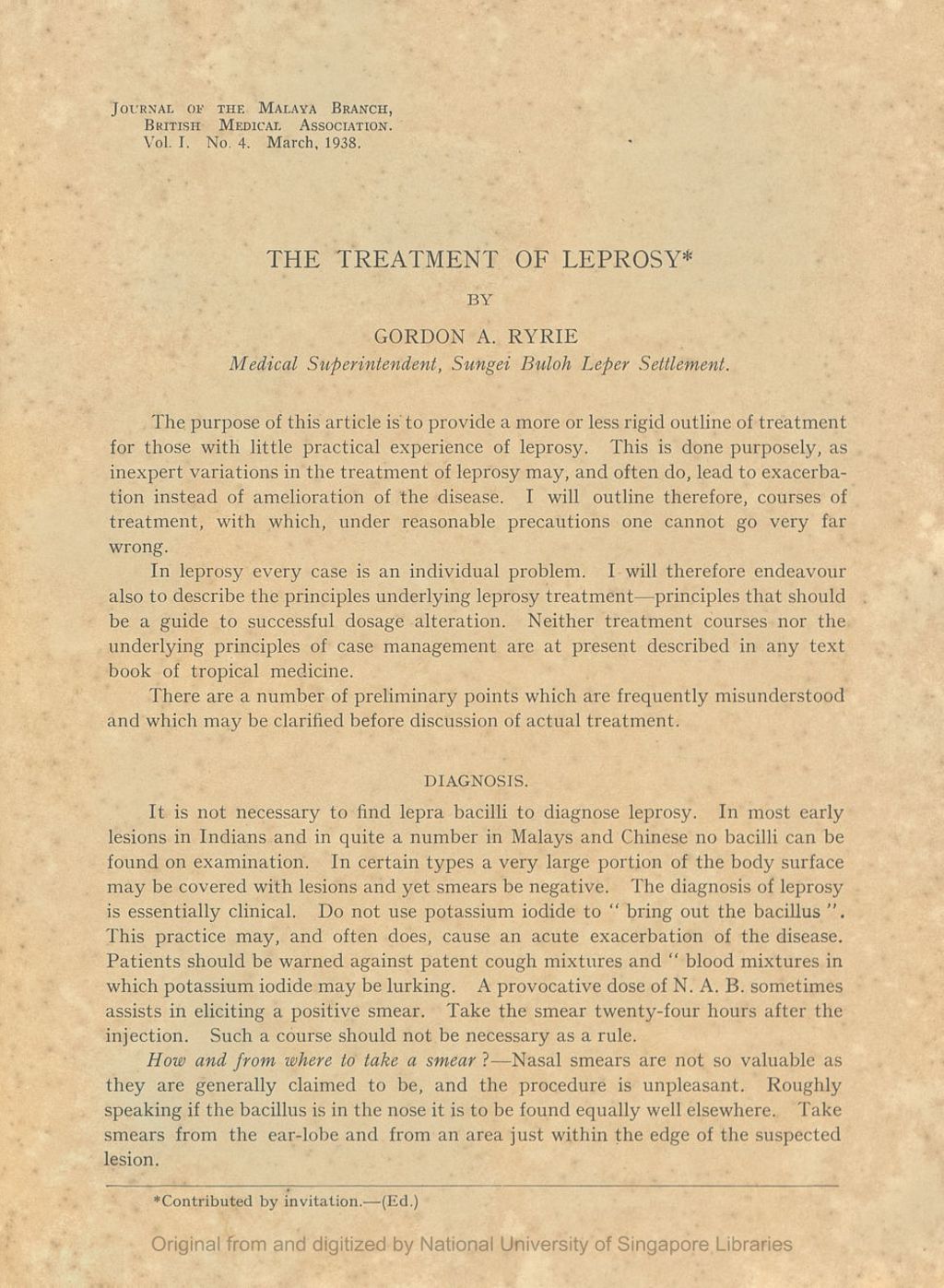 Miniature of Treatment of Leprosy