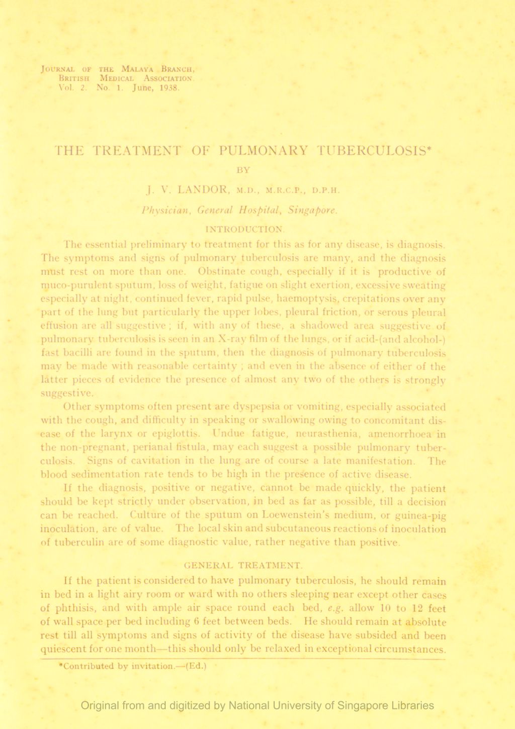 Miniature of The Treatment of Pulmonary Tuberculosis