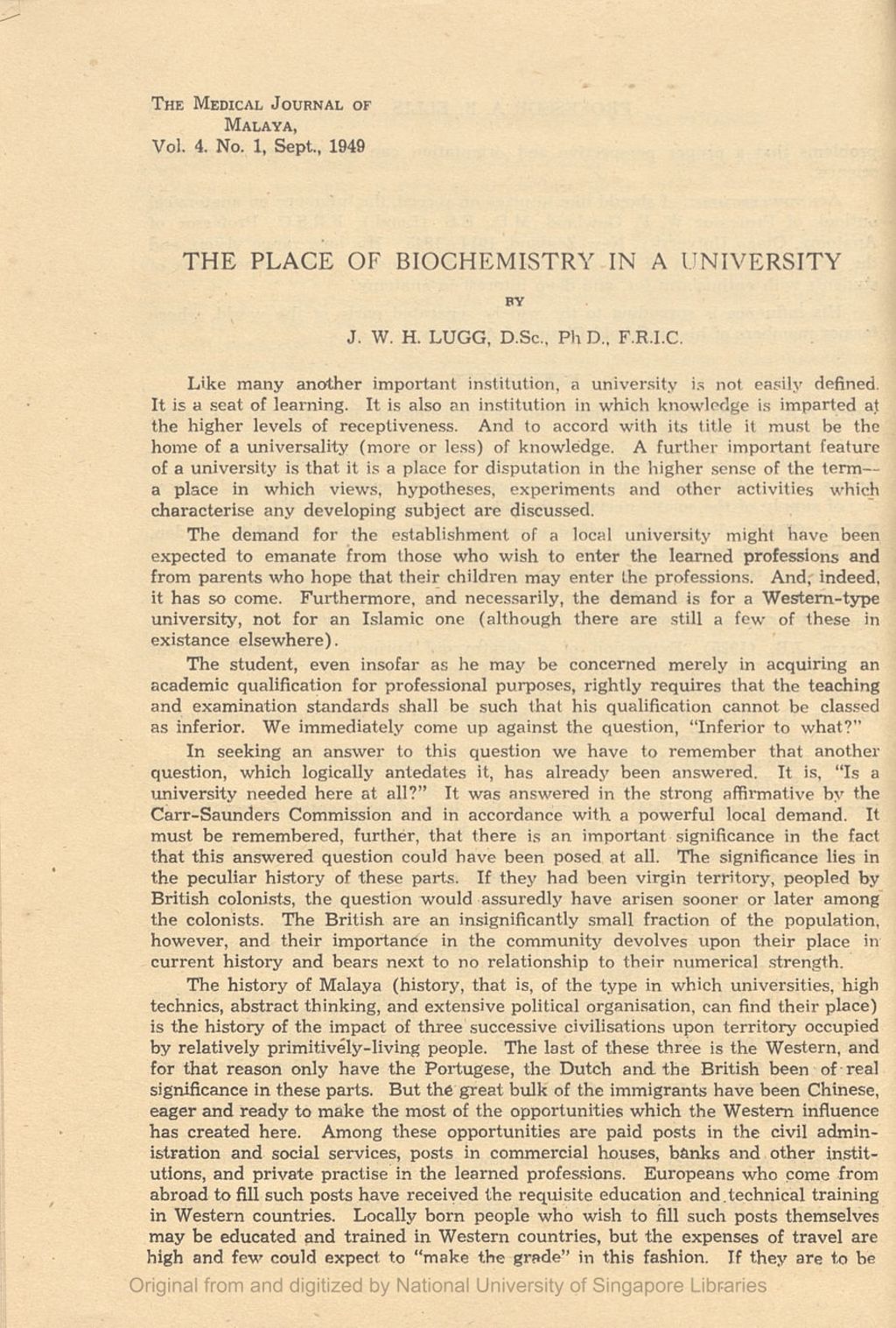 Miniature of Place of Biochesmistry in a University