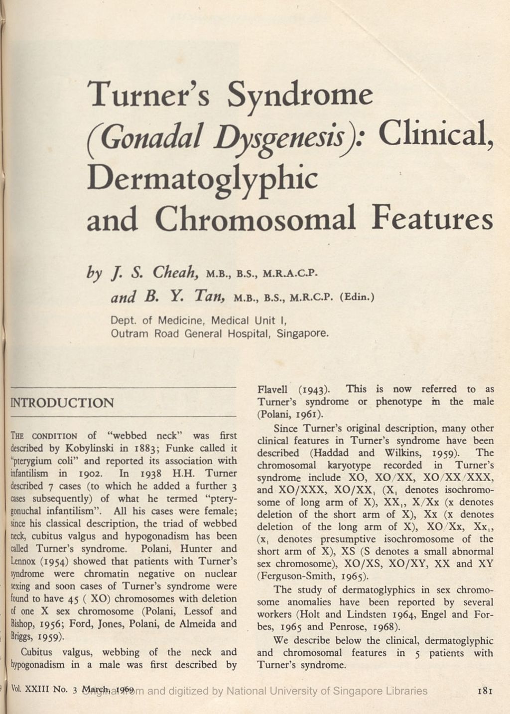 Miniature of Turner's Syndrome (gonadal dysgenesis)