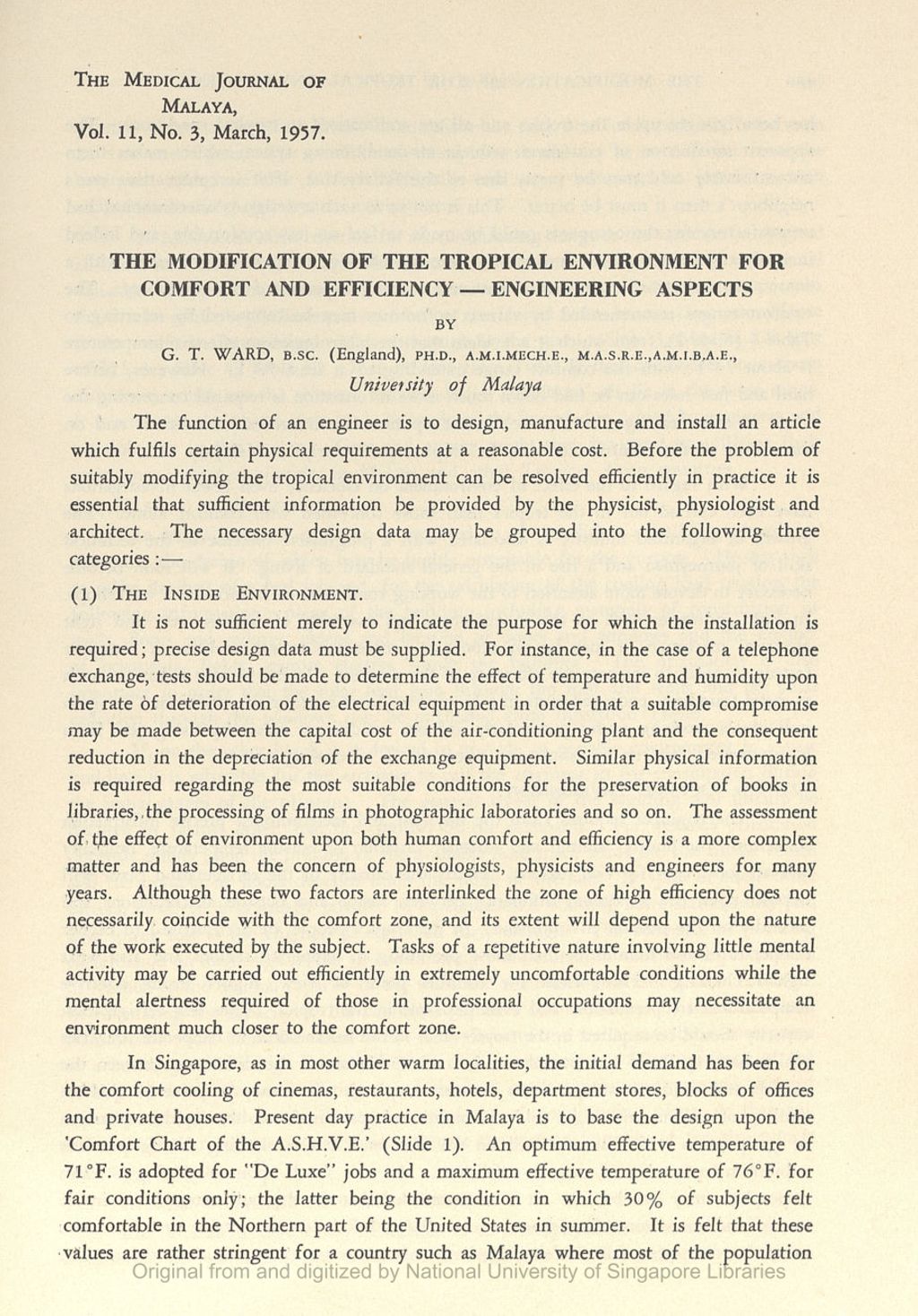 Miniature of Modification Of The Tropical Environment For Comfort And Efficiency â€” Engineering Aspects