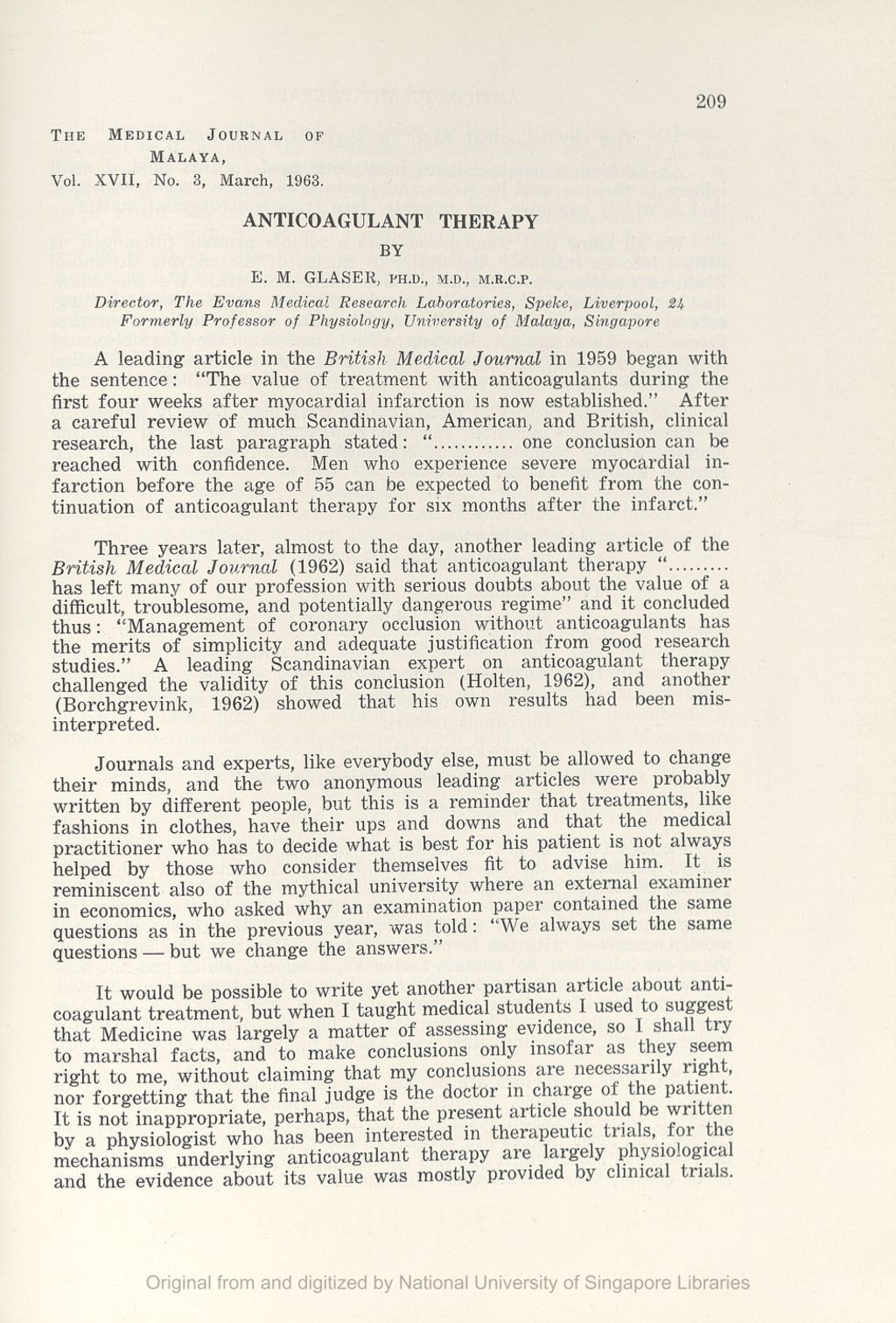 Miniature of Anticoagulant Therapy