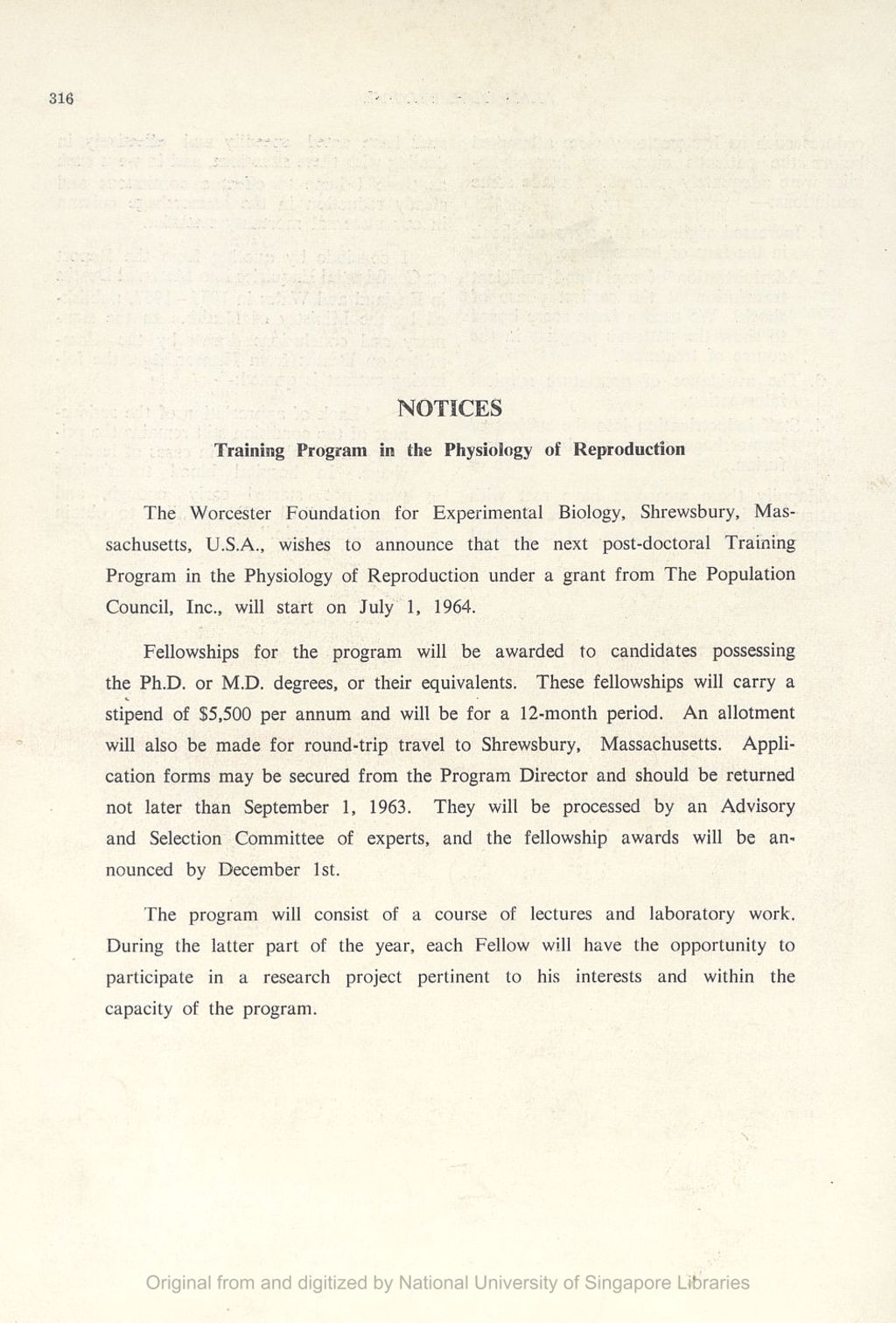 Miniature of Medical Journal of Malaya. Volume 17, Number 4. Notices