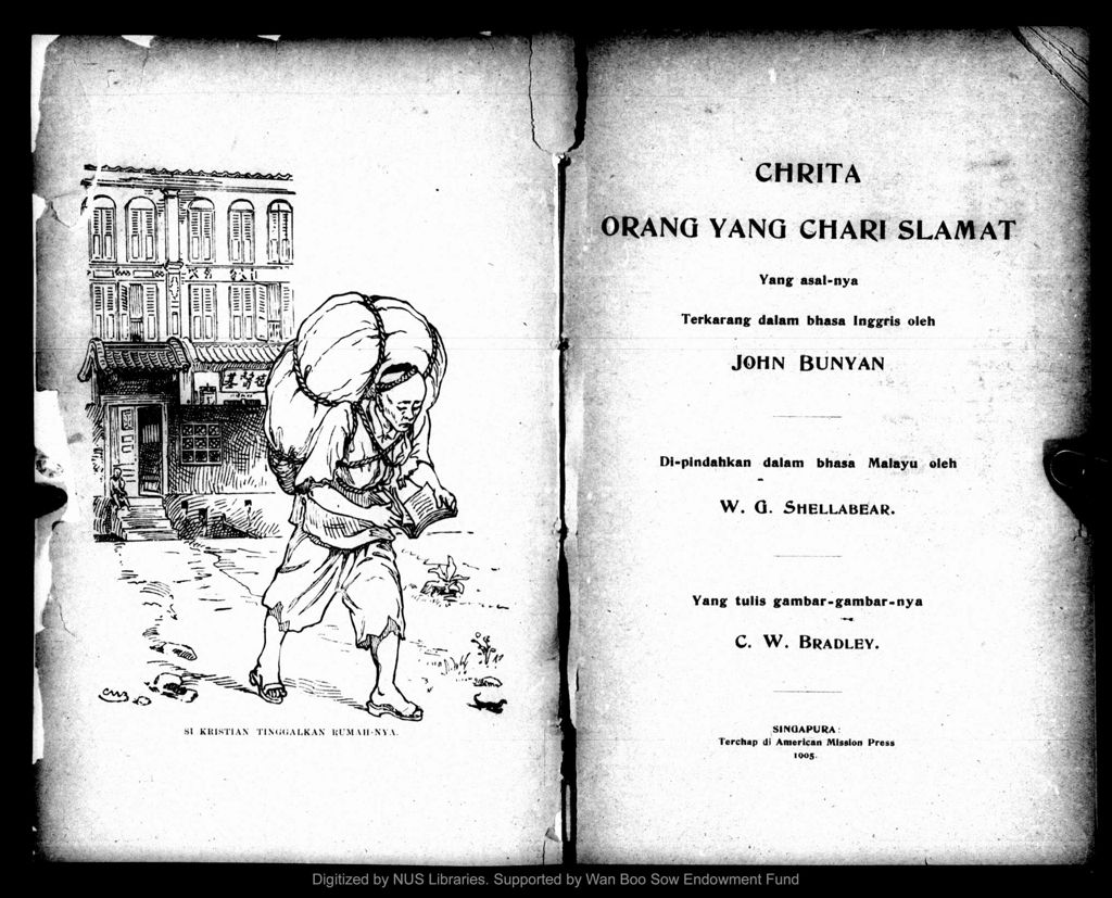 Miniature of Chrita orang yang chari slamat : yang asal-nya terkarang dalam bhasa Inggris