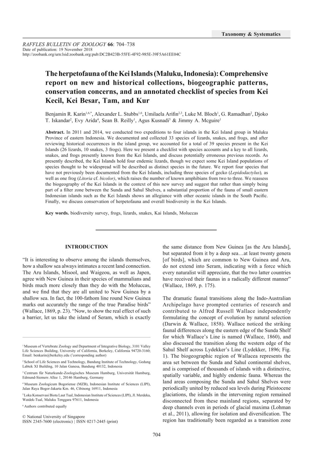 Miniature of The herpetofauna of the Kei Islands (Maluku, Indonesia): Comprehensive report on new and historical collections, biogeographic patterns, conservation concerns, and an annotated checklist of species from Kei Kecil, Kei Besar, Tam, and Kur