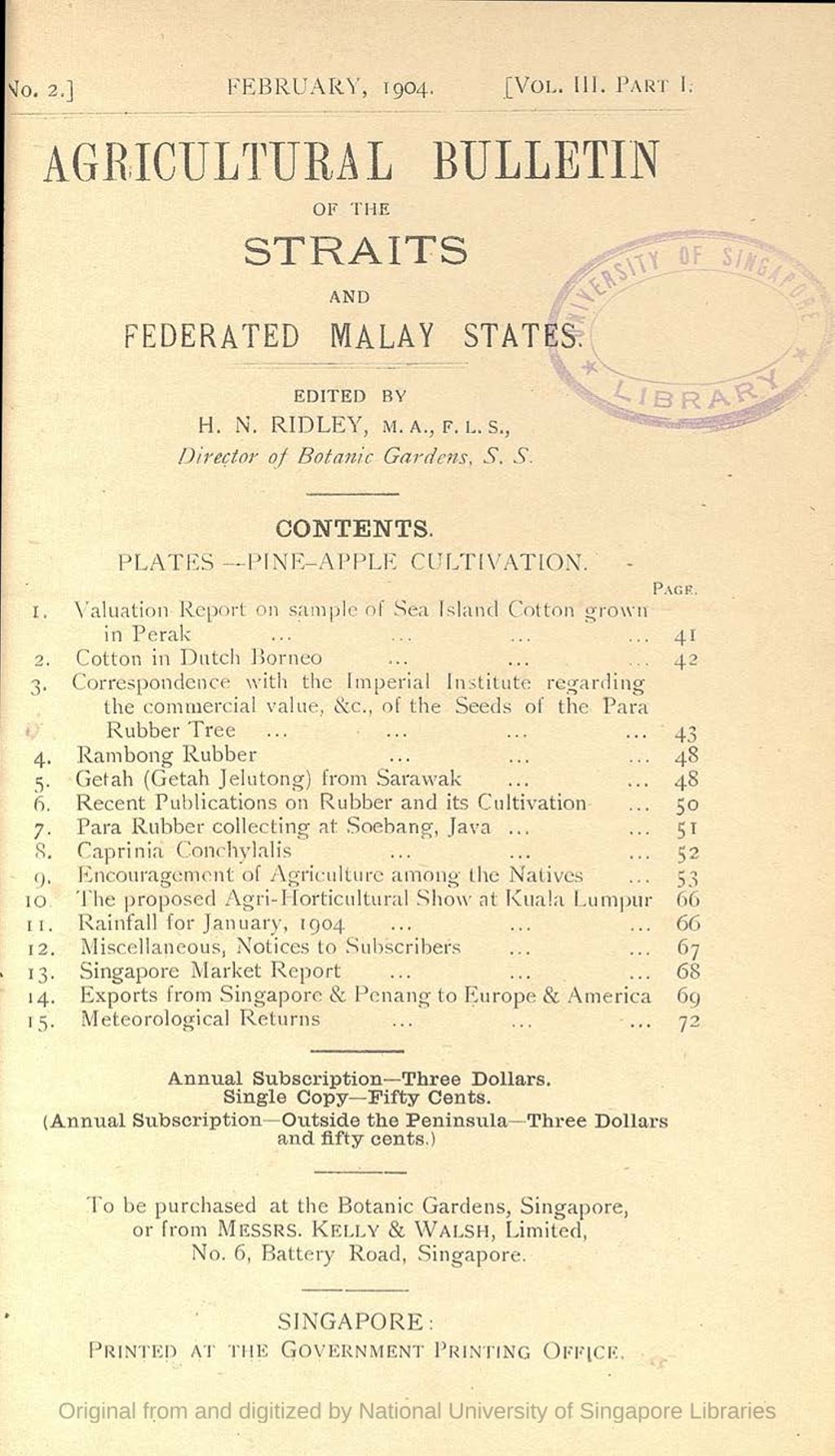 Miniature of Pineapple Cultivation. Plates. Diseases and Pests of Pines