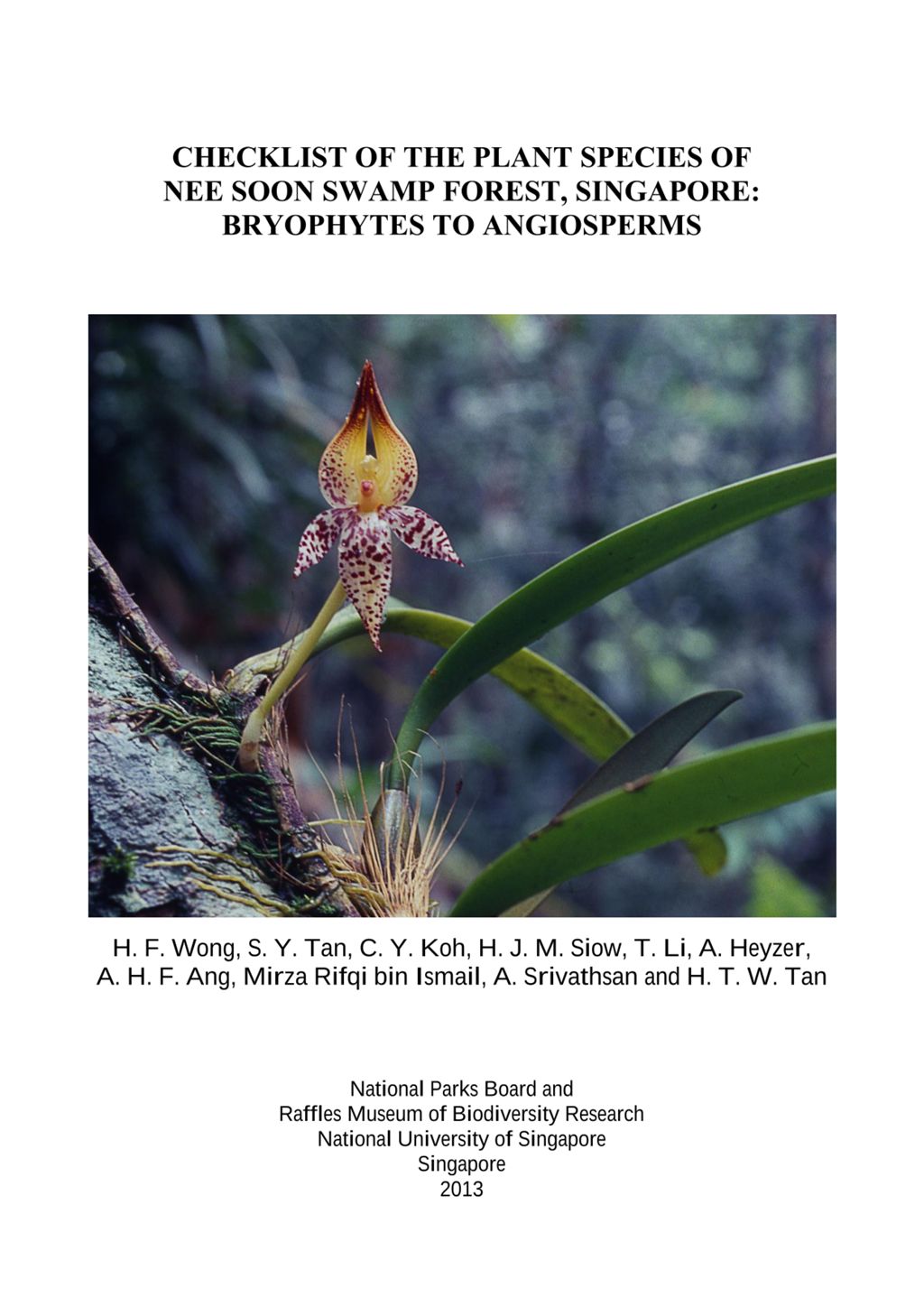 Miniature of Checklist of the Plant Species of Nee Soon Swamp Forest, Singapore: Bryophytes to Angiosperms