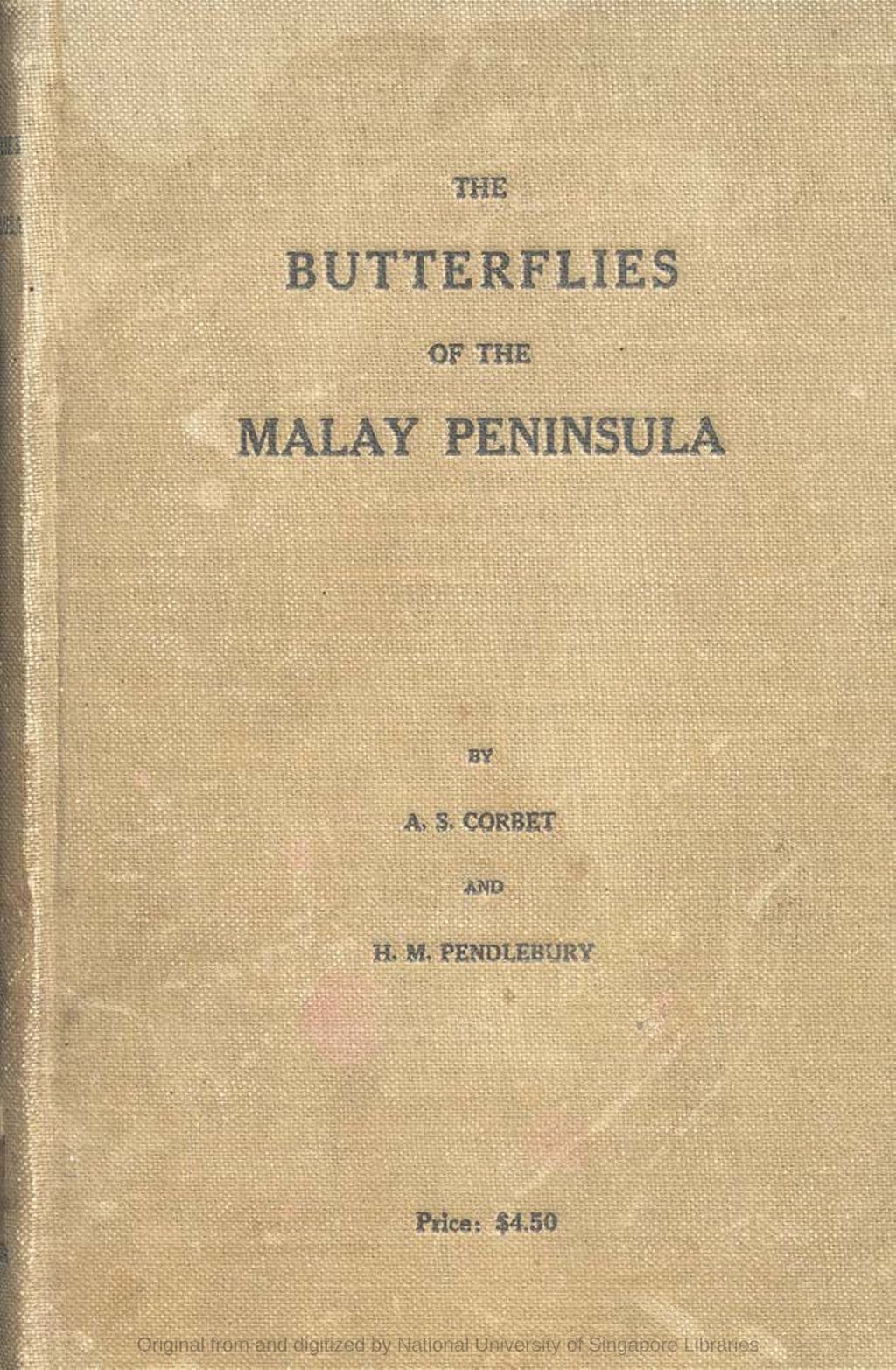 Miniature of The Butterflies of the Malay Peninsula