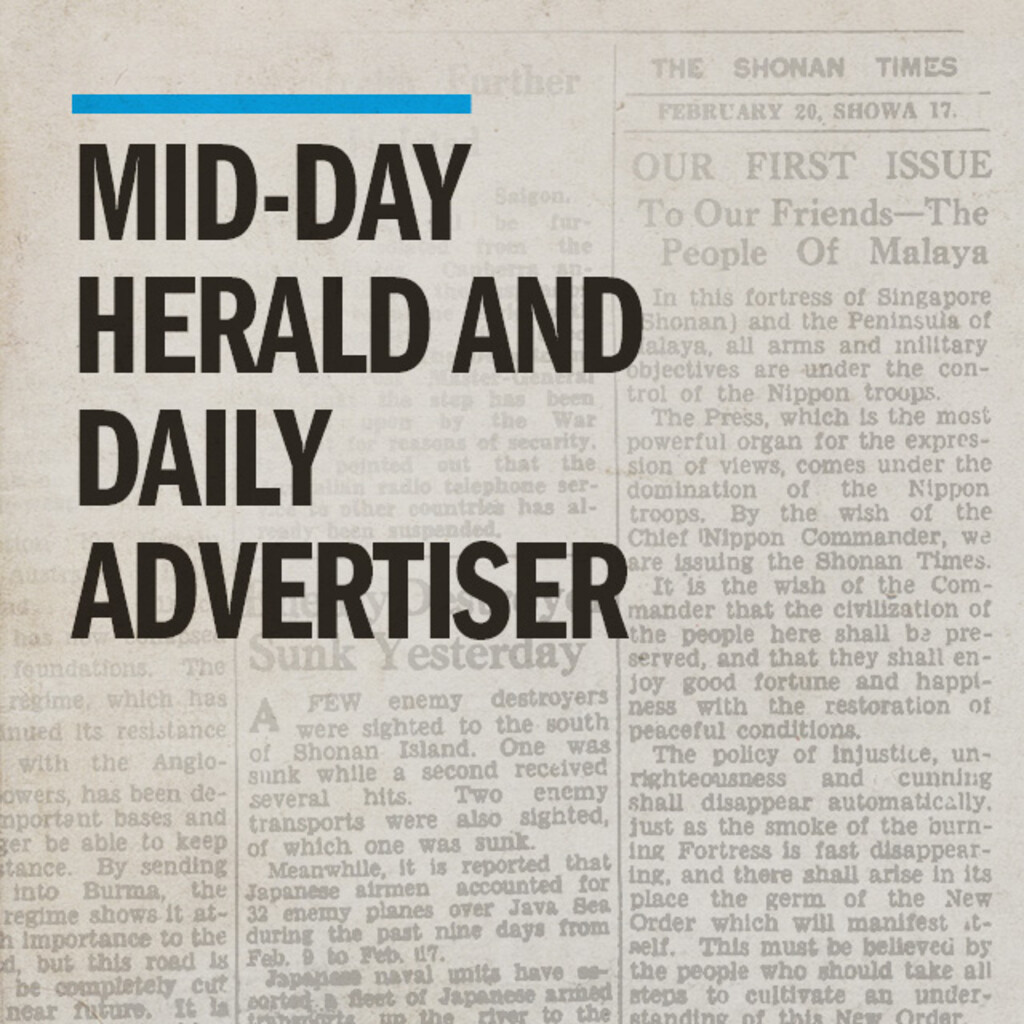 Miniature of Mid-Day Herald and Daily Advertiser 1898