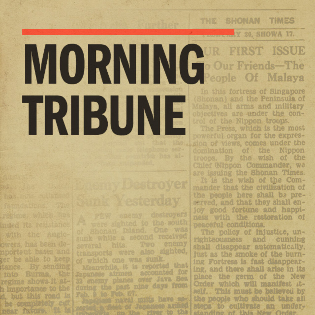 Miniature of Morning Tribune 1939