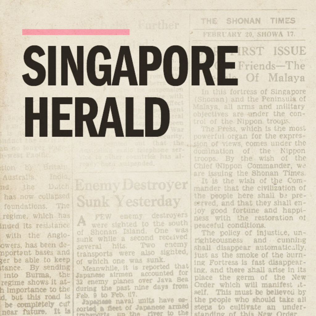 Miniature of Singapore Herald