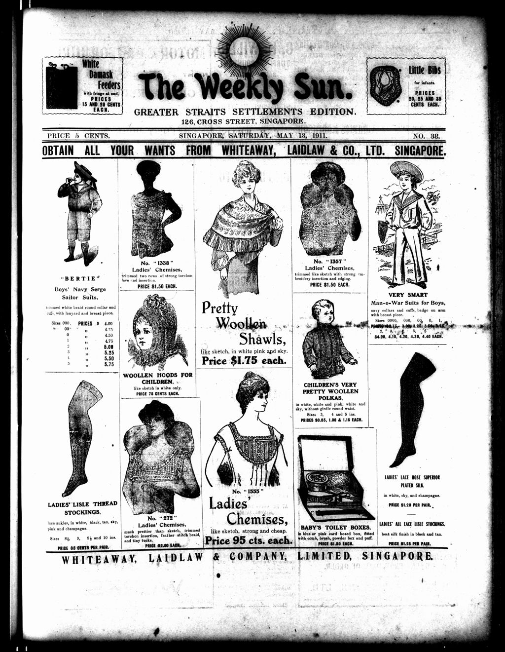 Miniature of Weekly Sun 13 May 1911