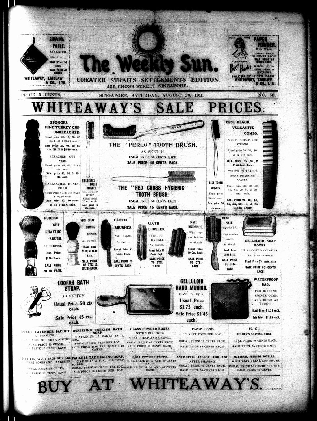 Miniature of Weekly Sun 26 August 1911