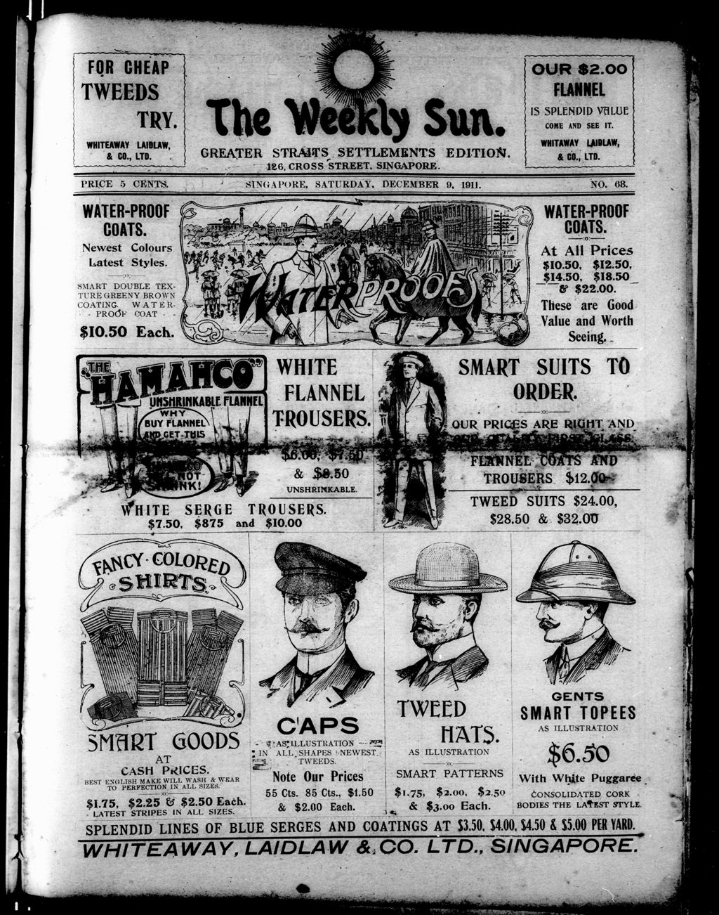 Miniature of Weekly Sun 09 December 1911