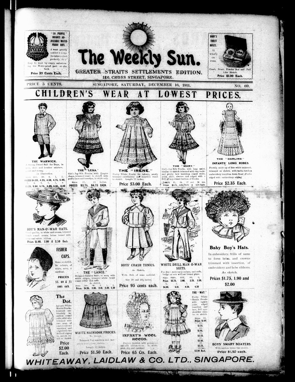 Miniature of Weekly Sun 16 December 1911