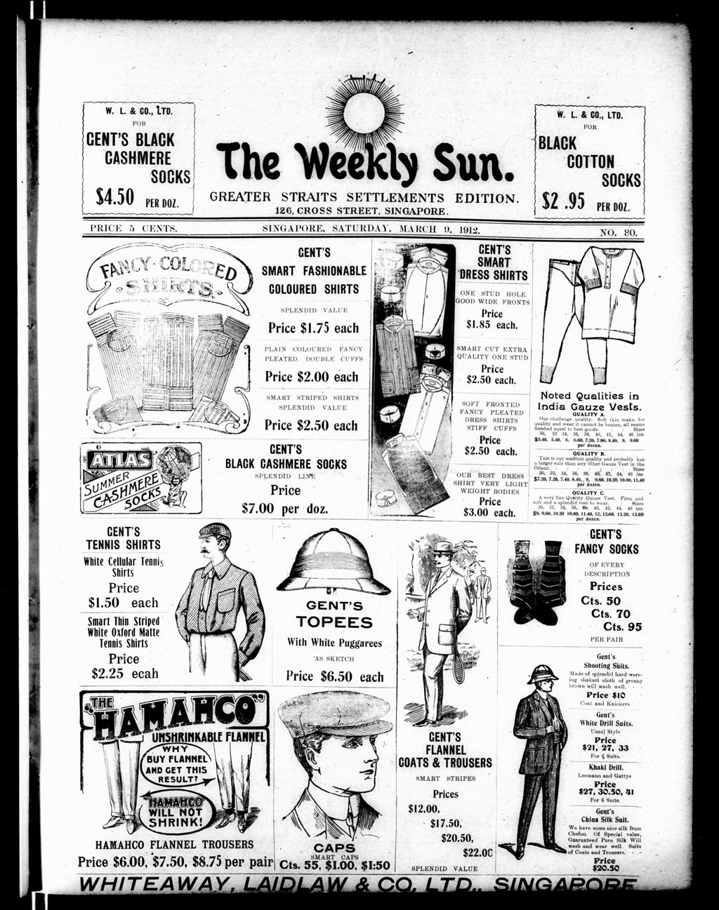 Miniature of Weekly Sun 09 March 1912