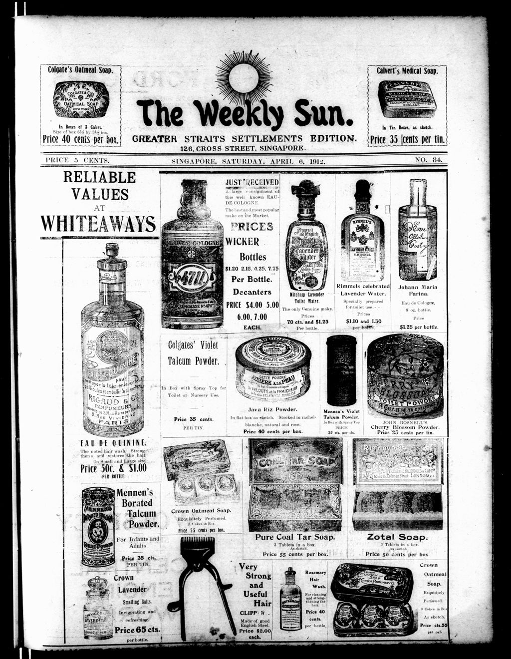 Miniature of Weekly Sun 06 April 1912