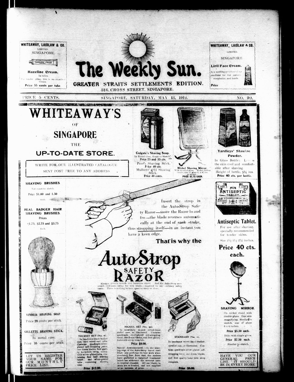 Miniature of Weekly Sun 18 May 1912