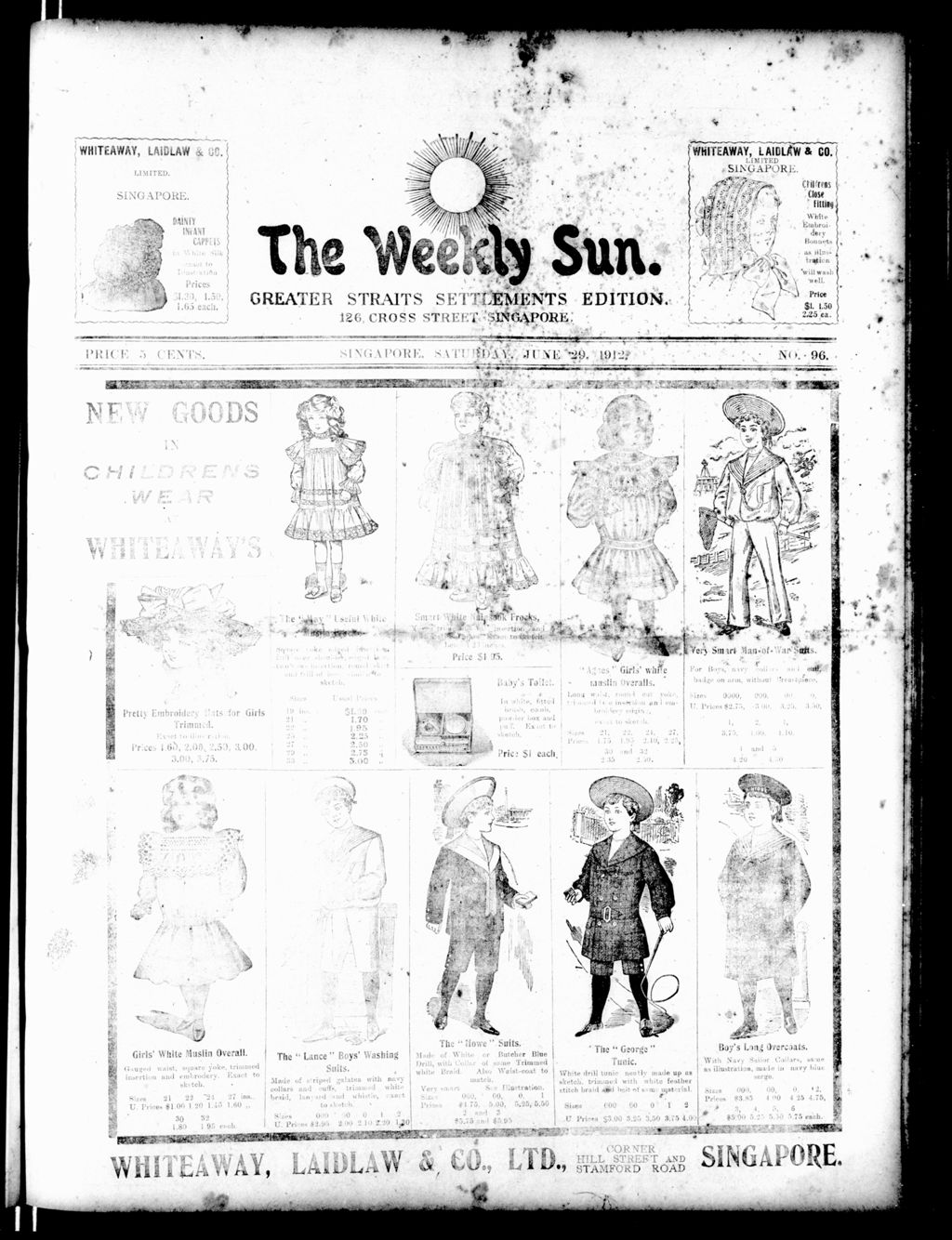 Miniature of Weekly Sun 29 June 1912