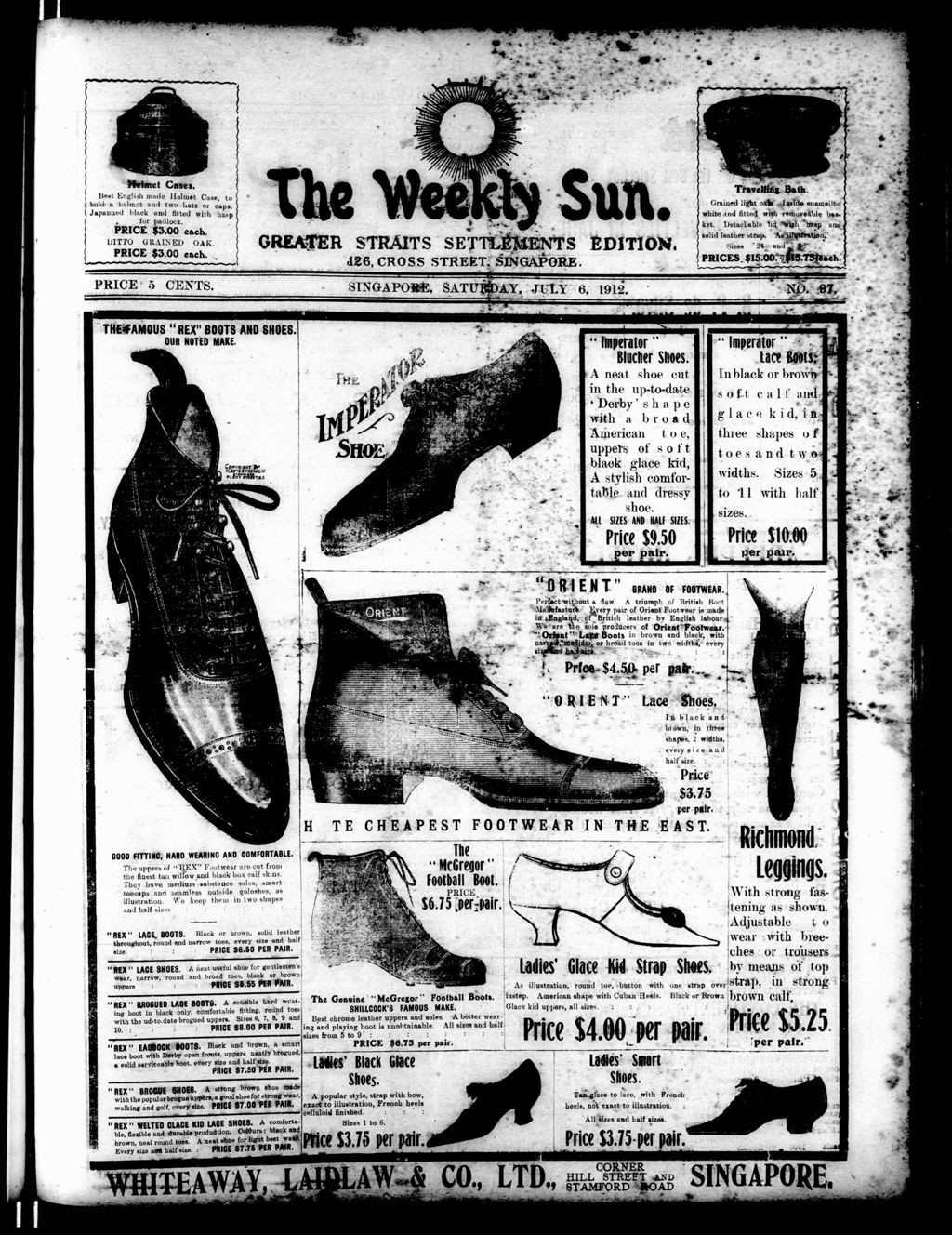 Miniature of Weekly Sun 06 July 1912