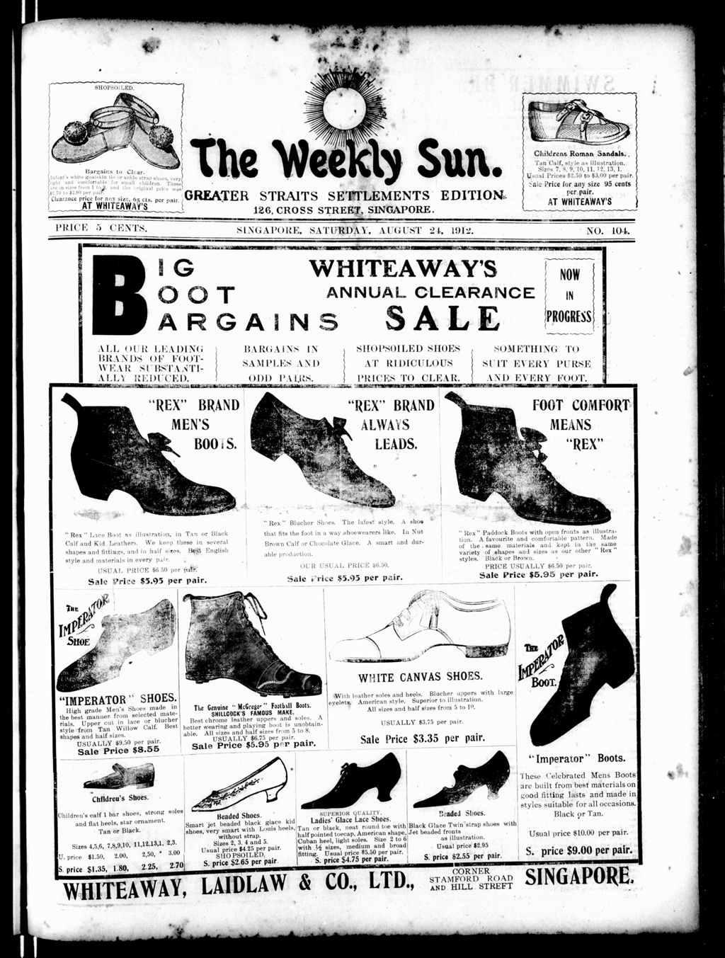 Miniature of Weekly Sun 24 August 1912