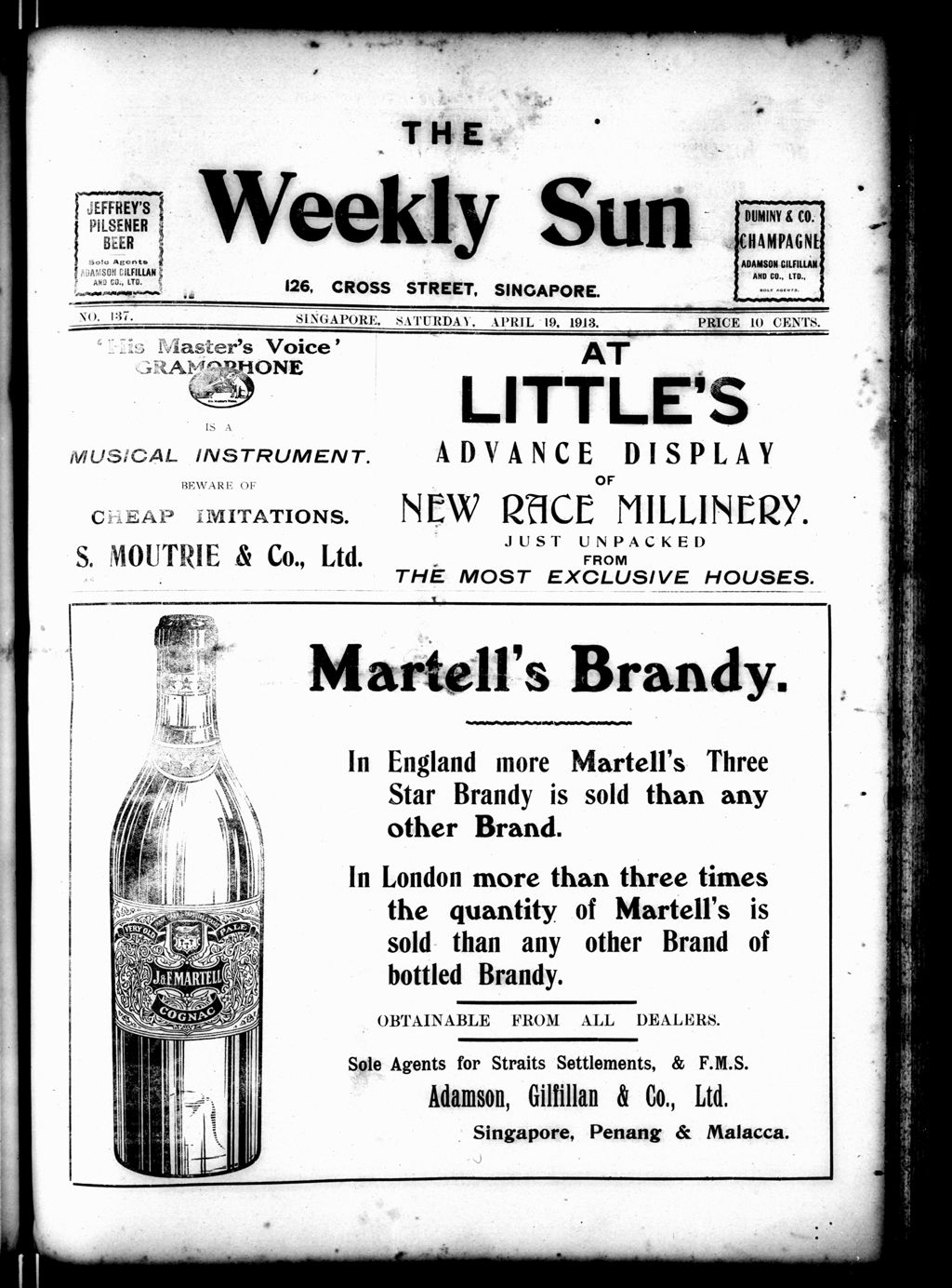 Miniature of Weekly Sun 19 April 1913