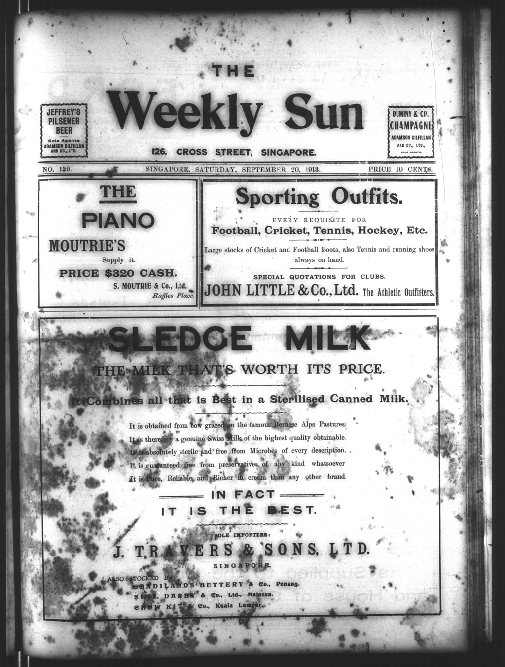 Miniature of Weekly Sun 20 September 1913