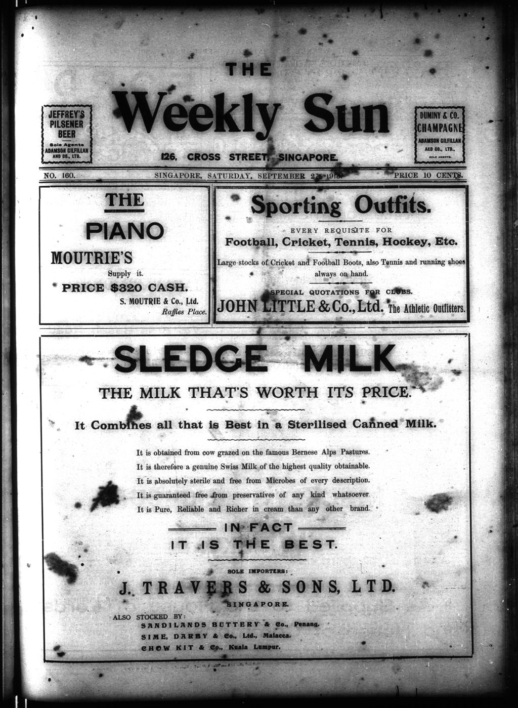 Miniature of Weekly Sun 27 September 1913