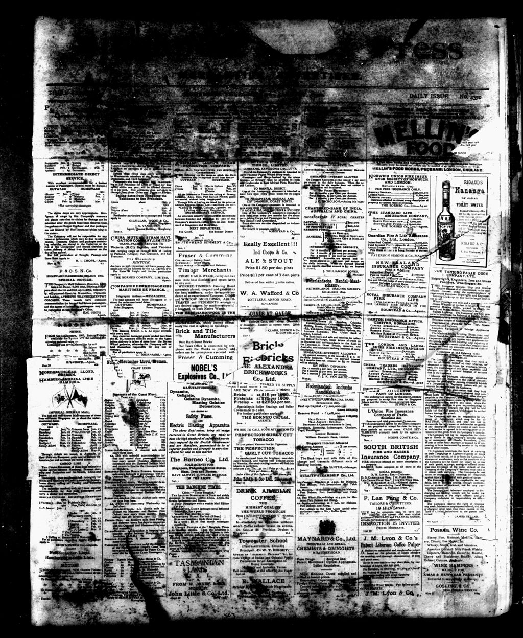 Miniature of Singapore Free Press and Mercantile Advertiser 02 January 1902