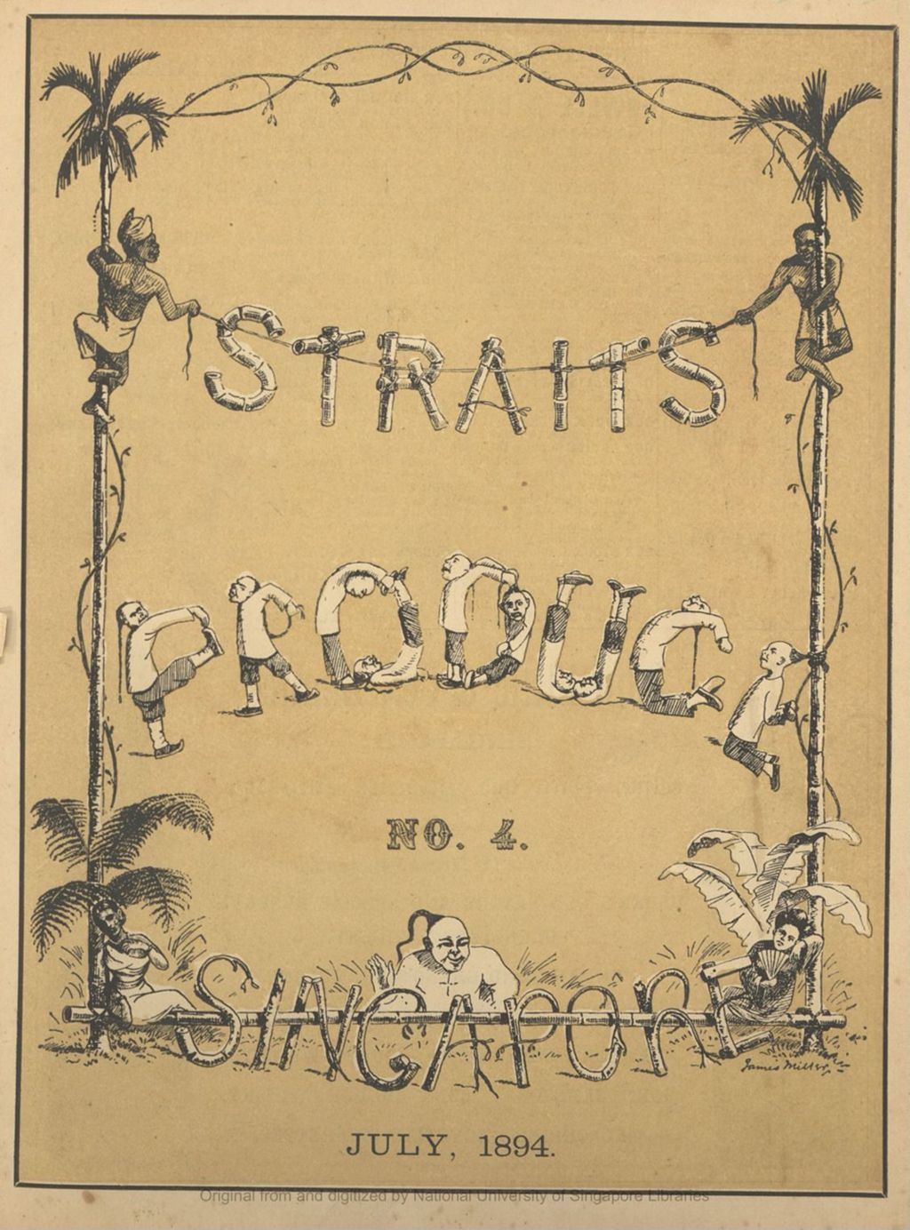 Miniature of Straits produce. Number 4 (July 1894)