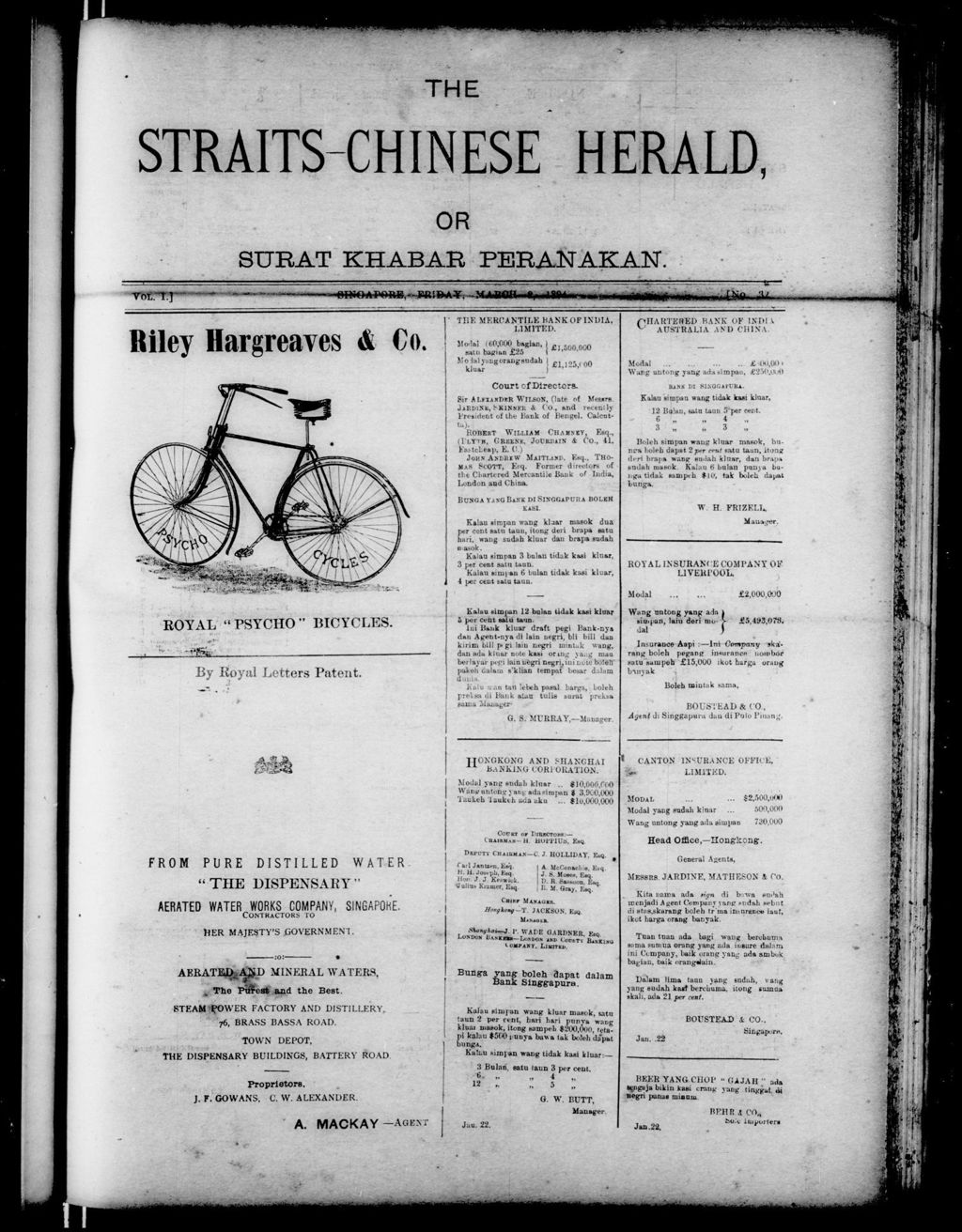 Miniature of Straits-Chinese Herald 02 March 1894