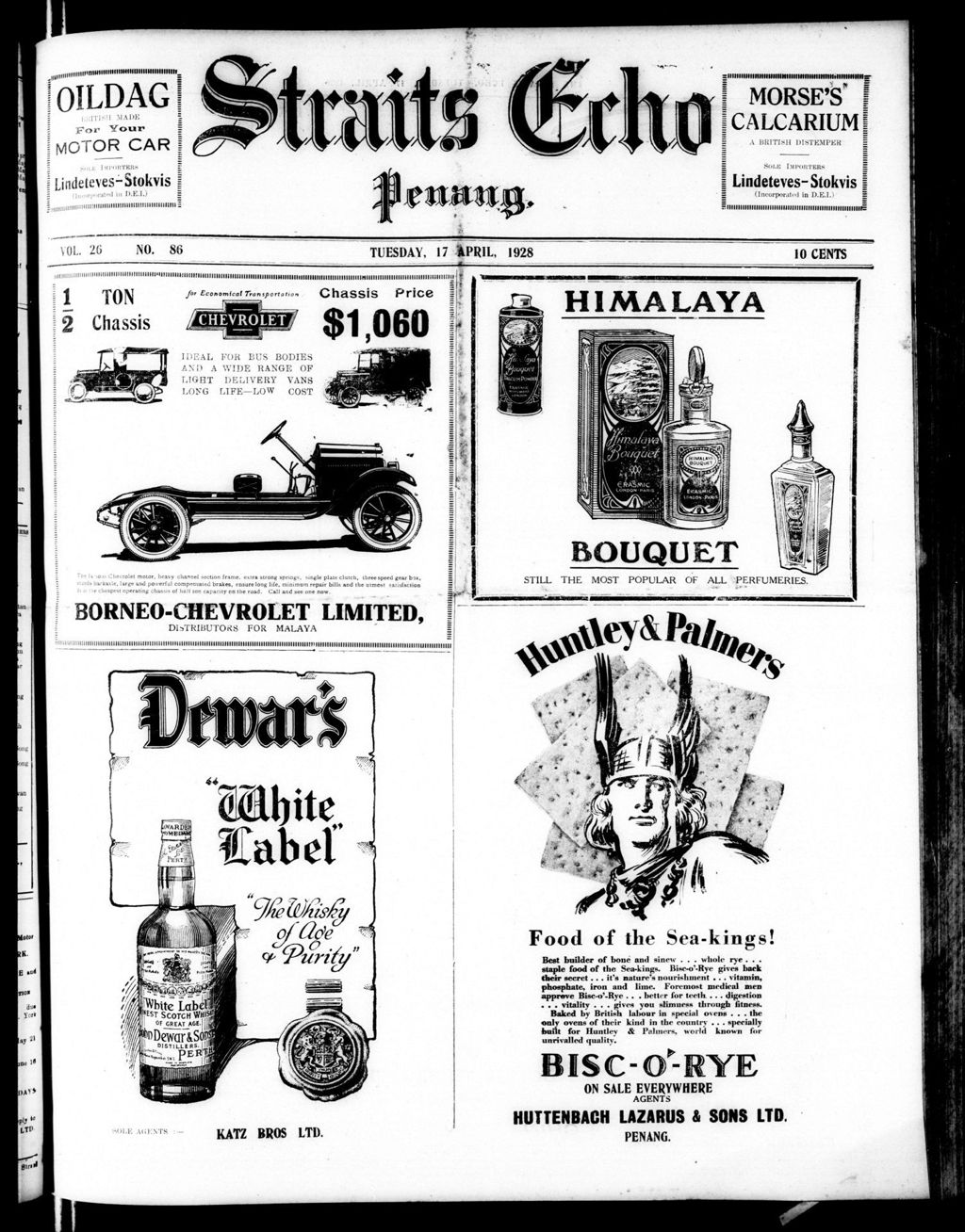 Miniature of Straits Echo 17 April 1928