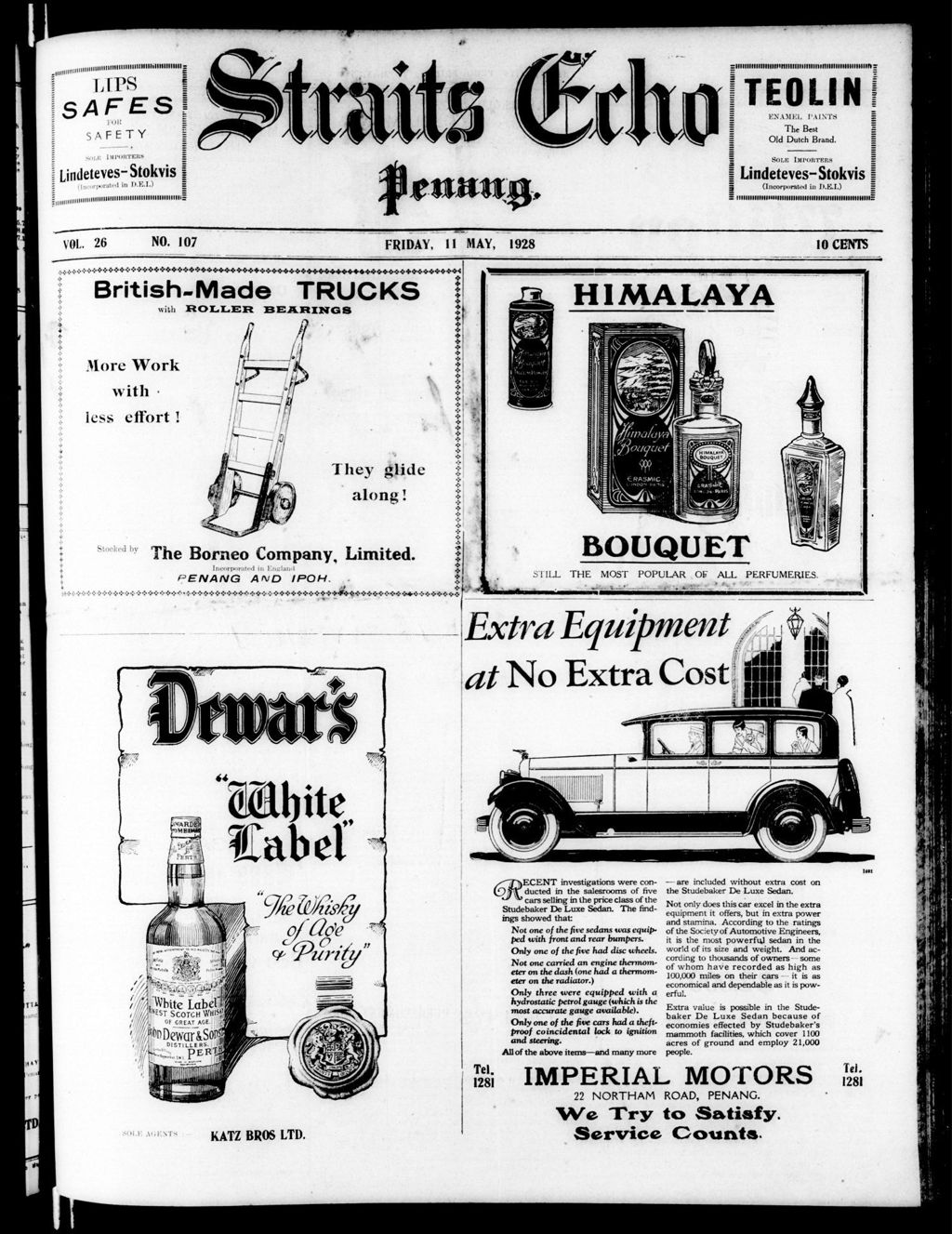 Miniature of Straits Echo 11 May 1928