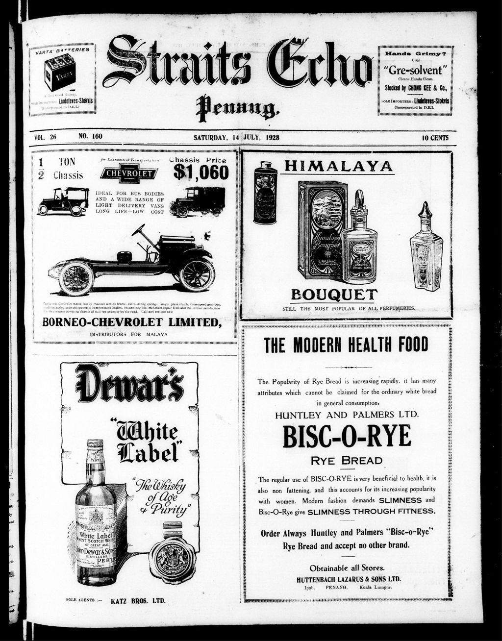 Miniature of Straits Echo 14 July 1928