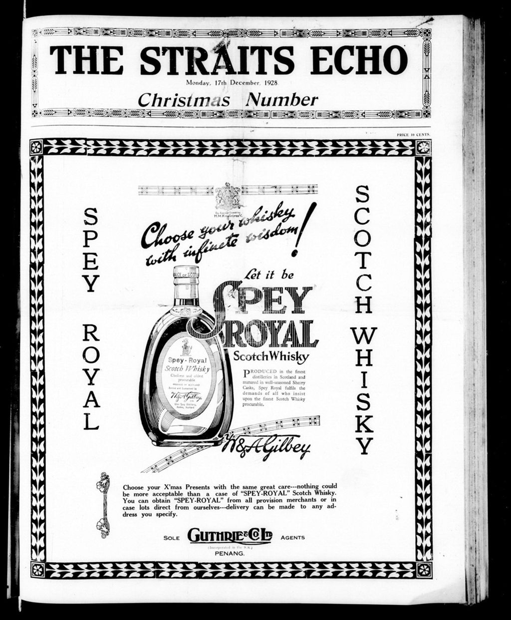 Miniature of Straits Echo 17 December 1928