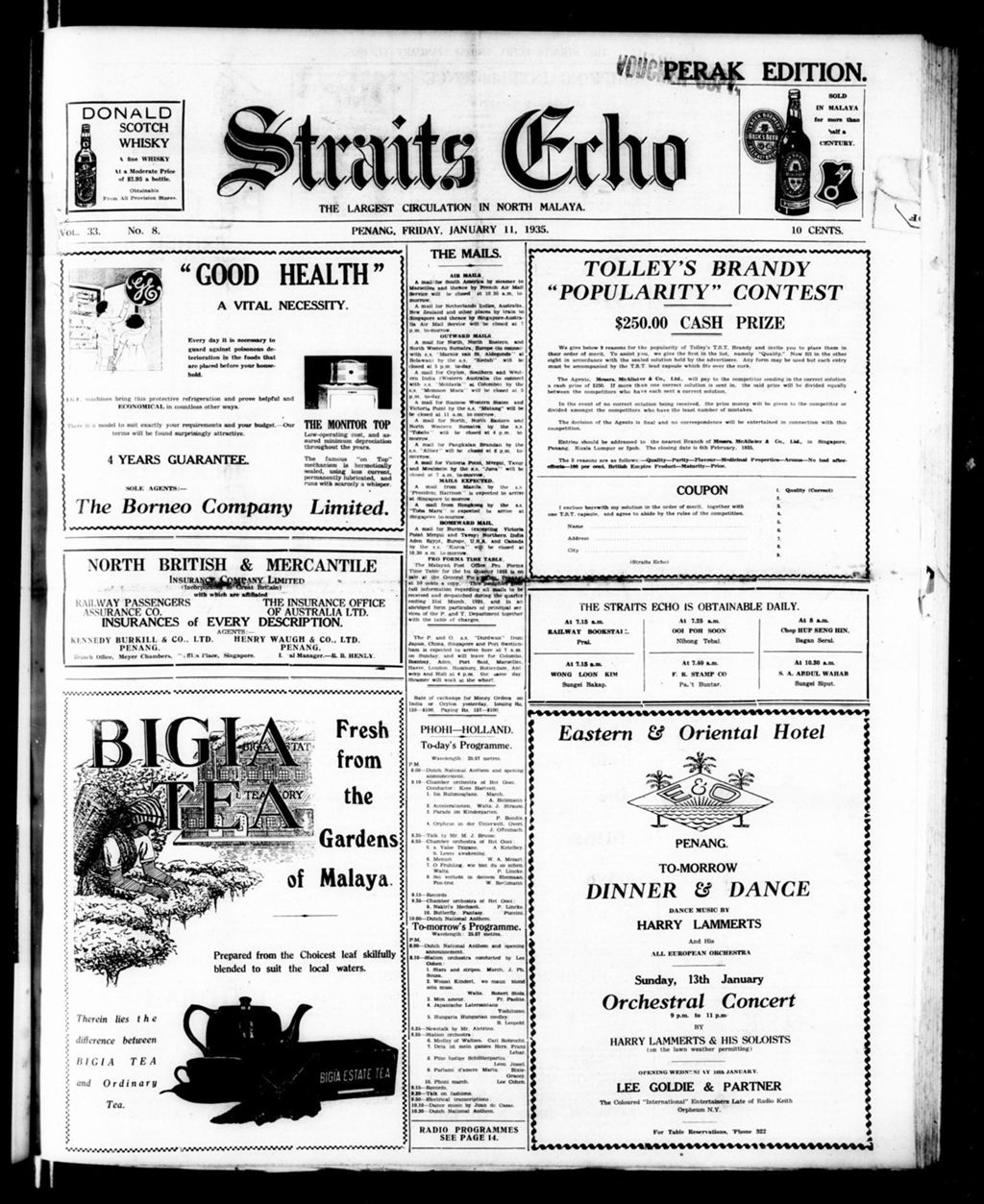 Miniature of Straits Echo 11 January 1935