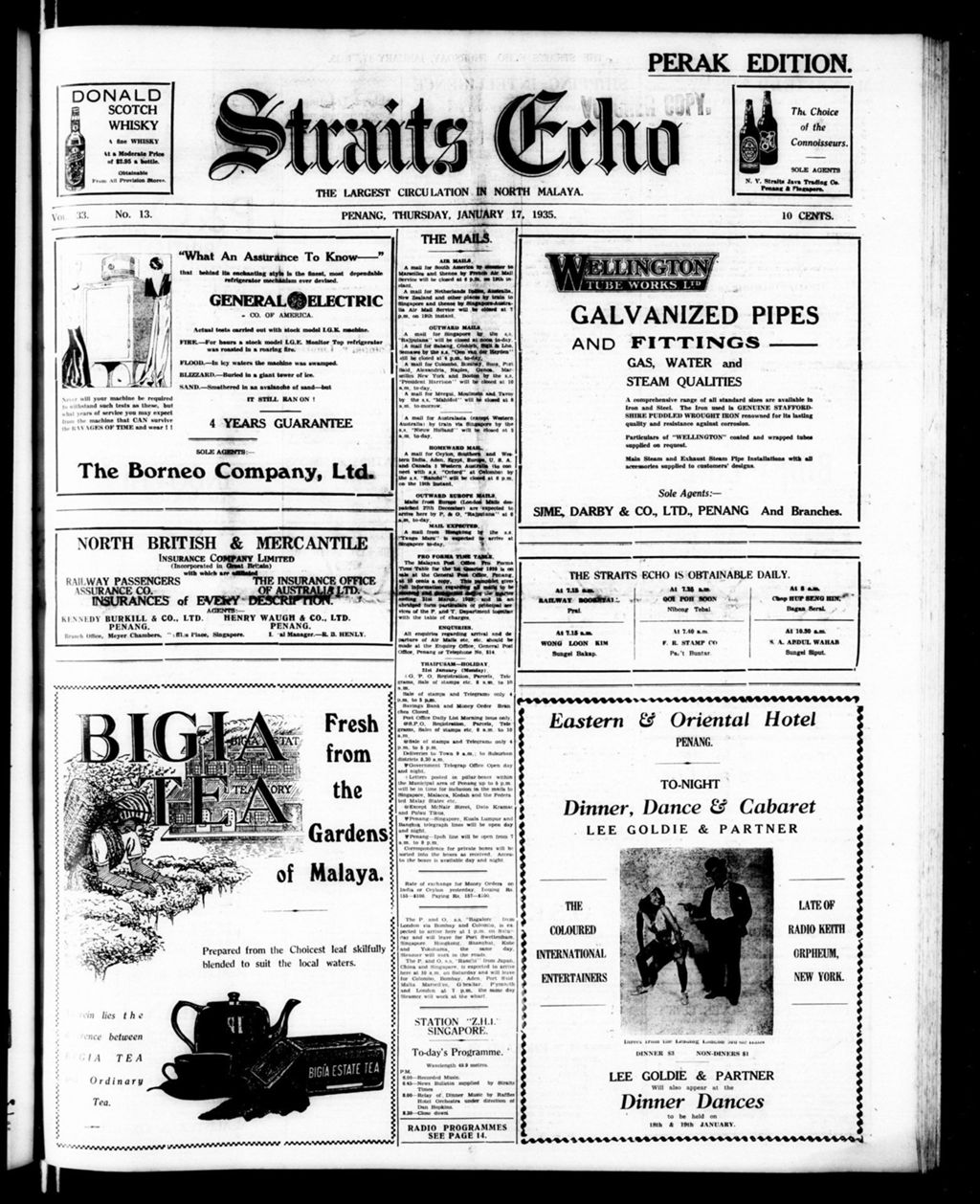 Miniature of Straits Echo 17 January 1935