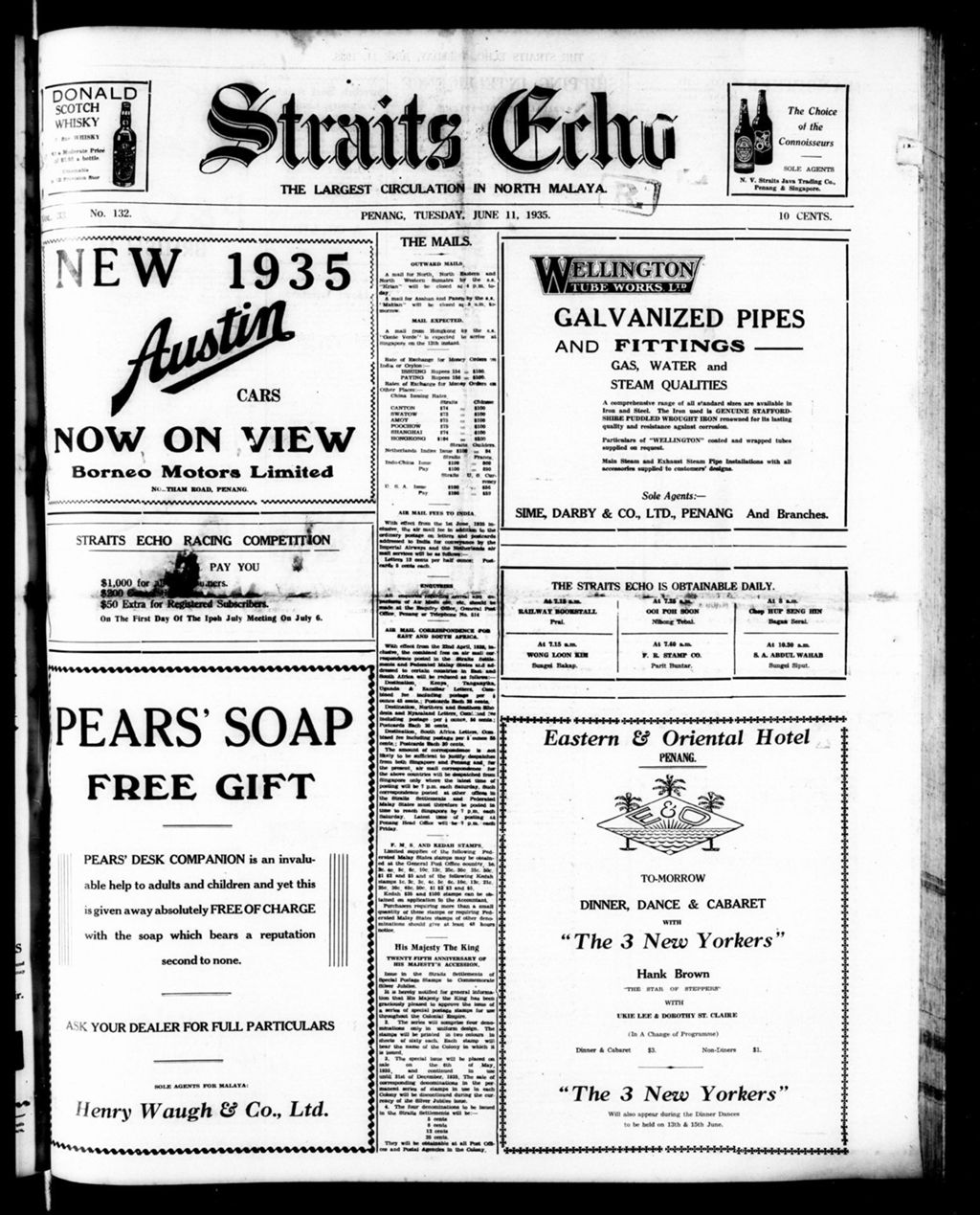 Miniature of Straits Echo 11 June 1935