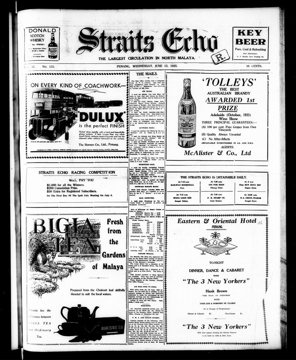 Miniature of Straits Echo 12 June 1935