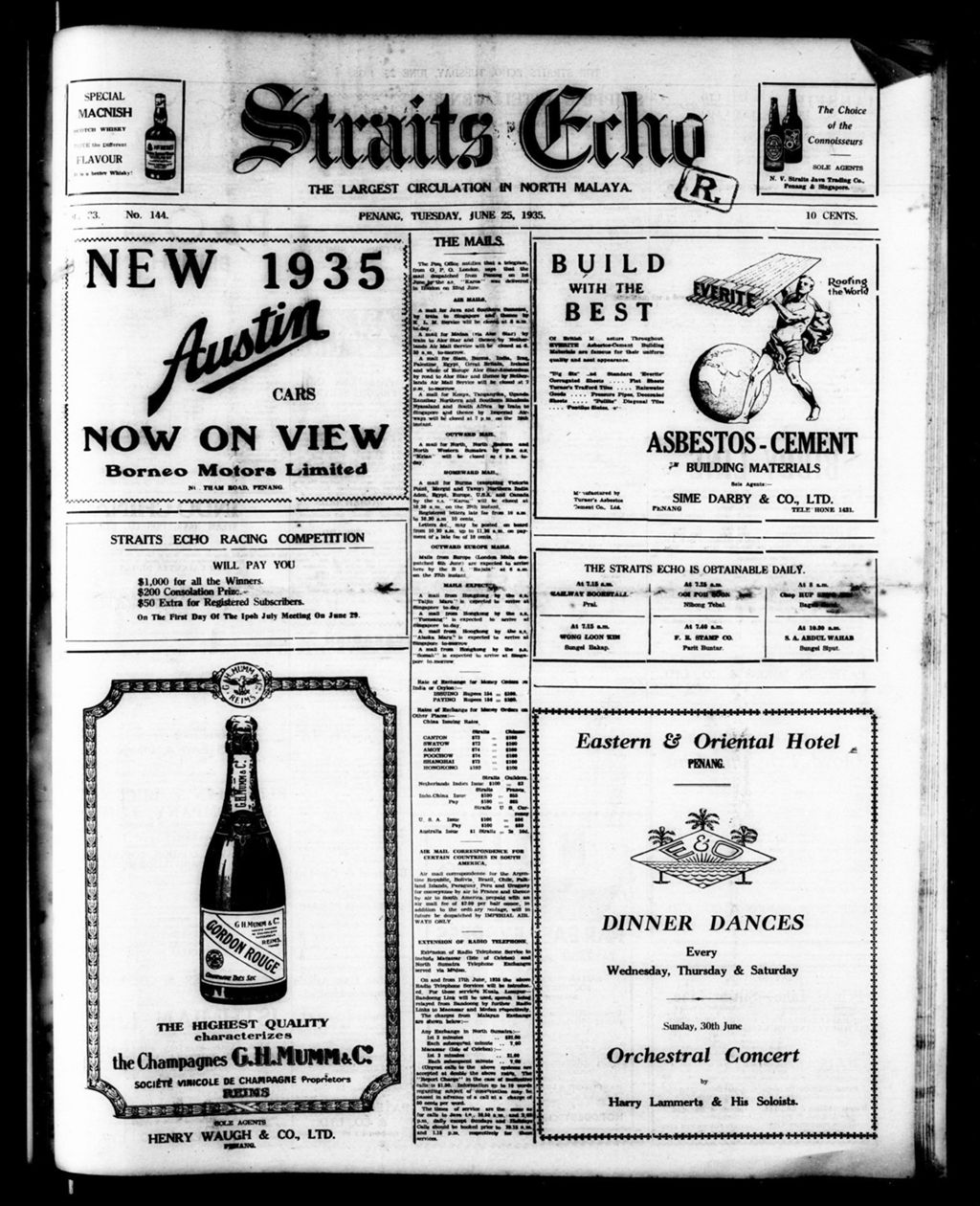 Miniature of Straits Echo 25 June 1935