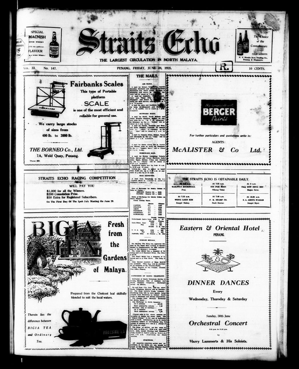 Miniature of Straits Echo 28 June 1935