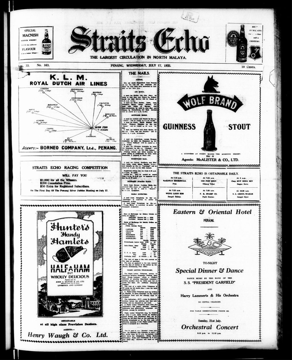 Miniature of Straits Echo 17 July 1935