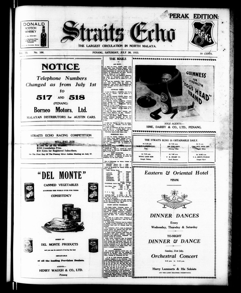 Miniature of Straits Echo 20 July 1935