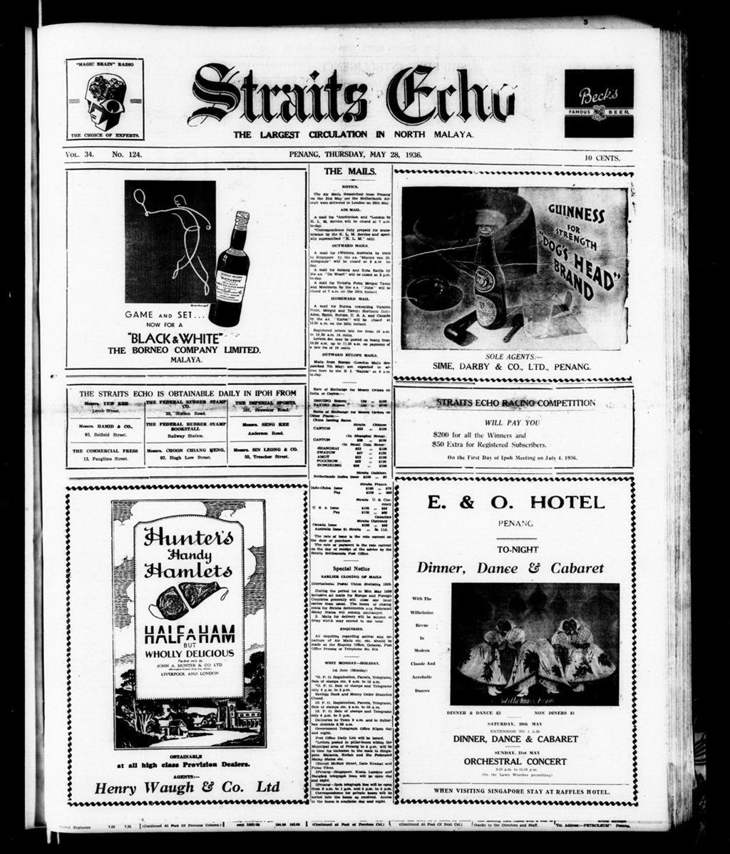 Miniature of Straits Echo 28 May 1936