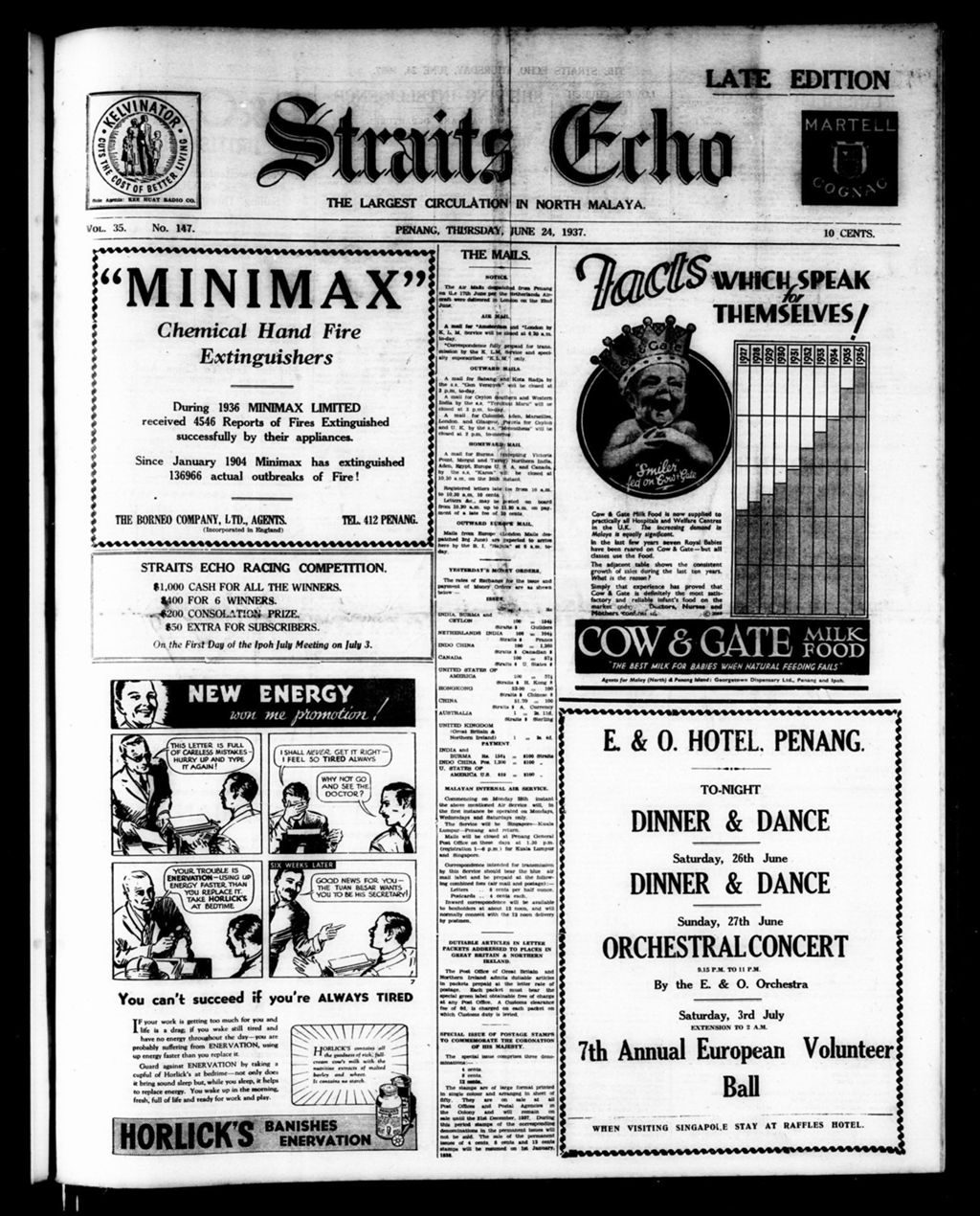 Miniature of Straits Echo 24 June 1937